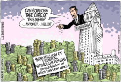 LAS UNUSED STIMULUS FUNDS  by Monte Wolverton