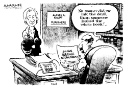 JULIAN ASSANGE AUTOBIOGRAPHY by Jimmy Margulies