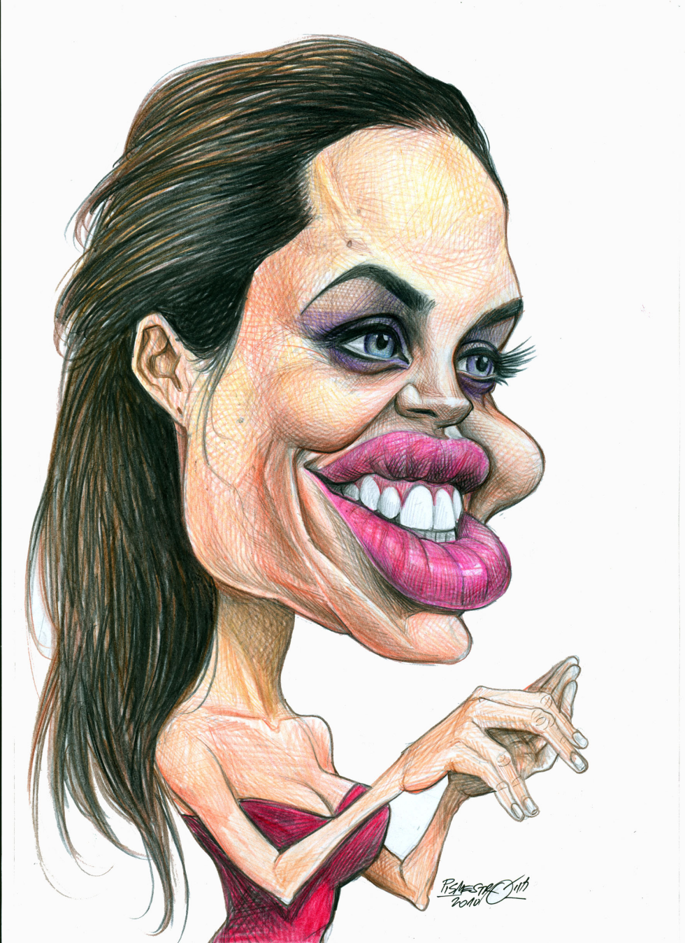 Angelina Jolie`s smiles