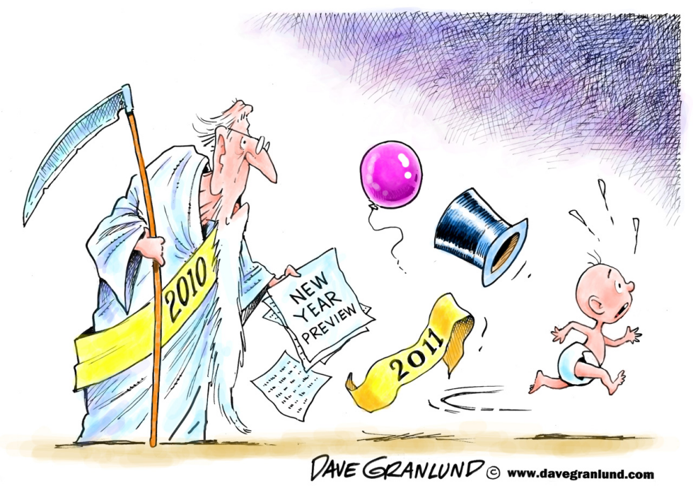  NEW YEAR 2011 PREVIEW by Dave Granlund