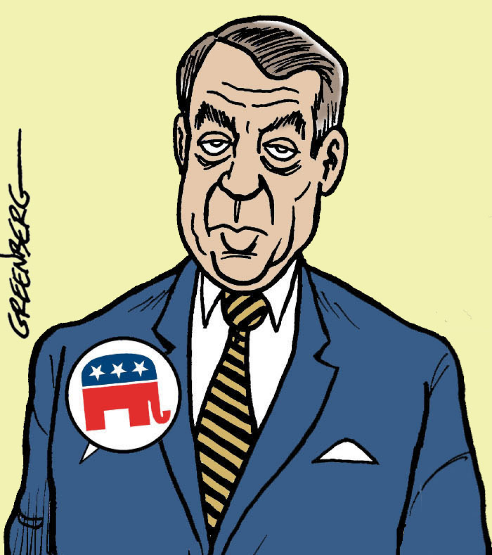 John Boehner caricature