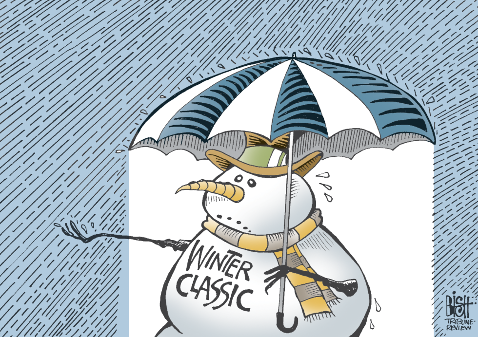 LOCAL, WINTER CLASSIC HOCKEY RAIN, COLOR