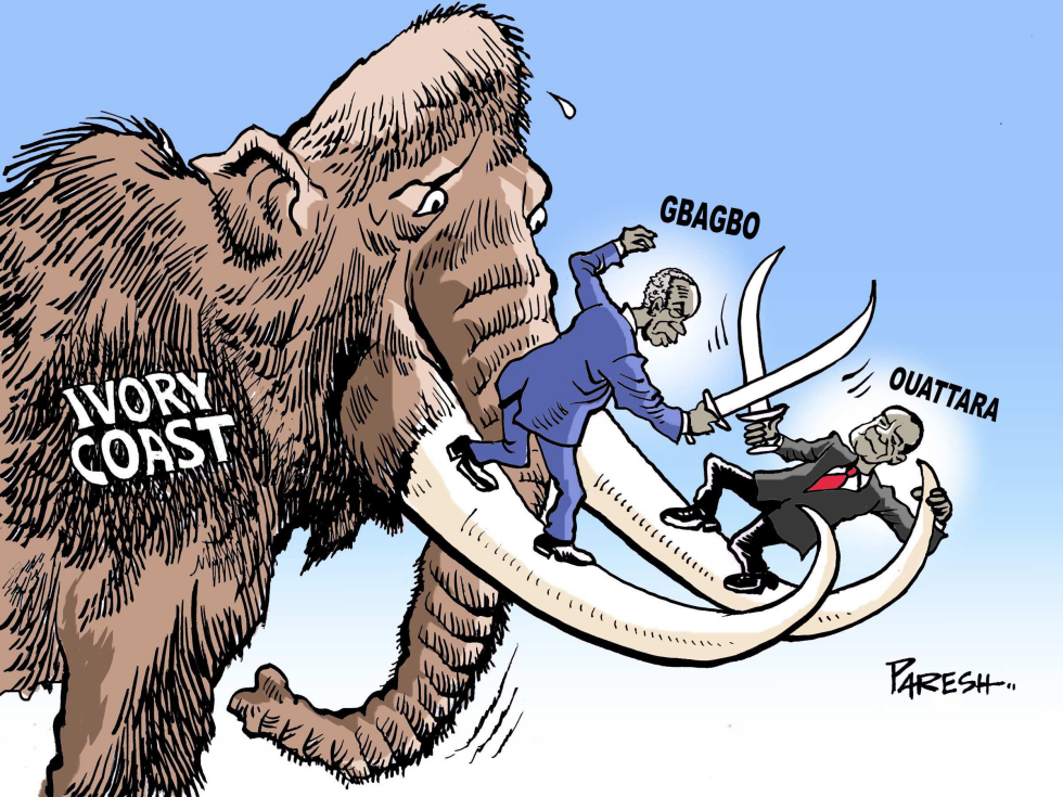 Tussle in Ivory Coast