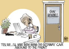 LOCAL- PA, RENDELLS DEPARTURE,  by Randy Bish