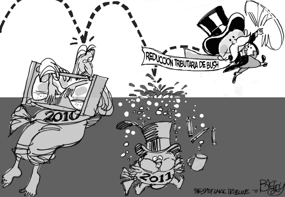 Ahogando al Año Nuevo