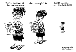 SARAH PALIN WEIGHT LOSS by Jimmy Margulies