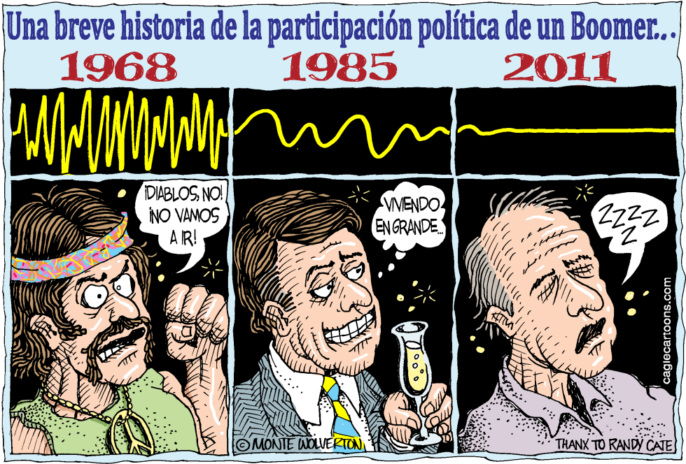 Historia de la participacion politica de Boomer