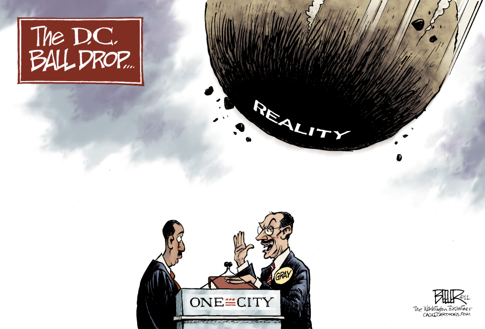  LOCAL DC - MAYOR GRAY INAUGURATED by Nate Beeler