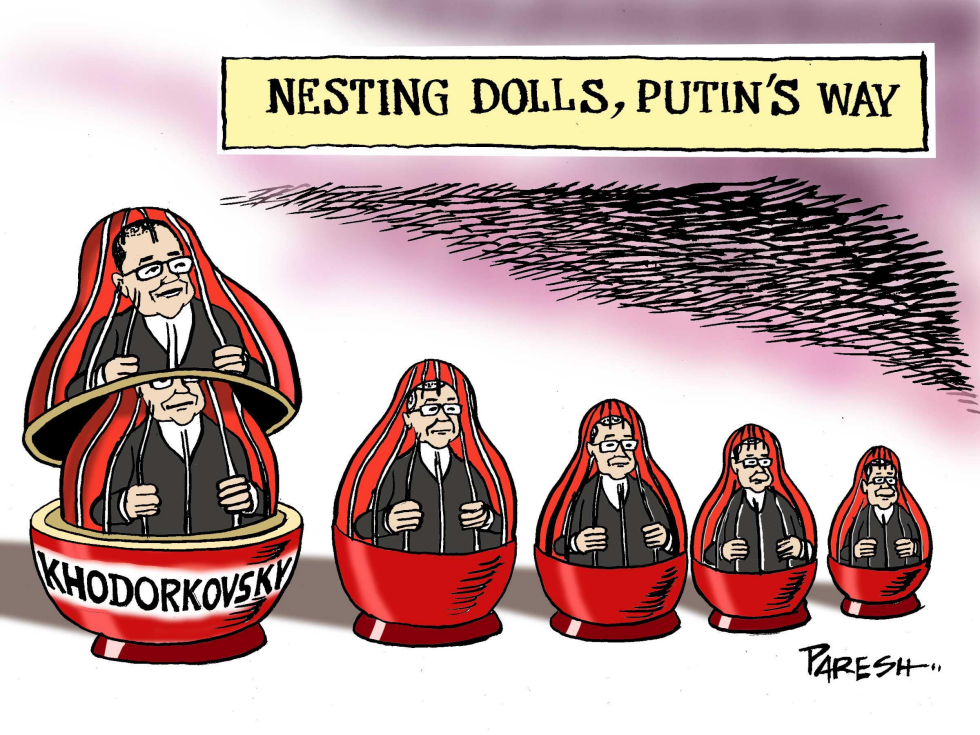  PUTIN'S DOLLS by Paresh Nath