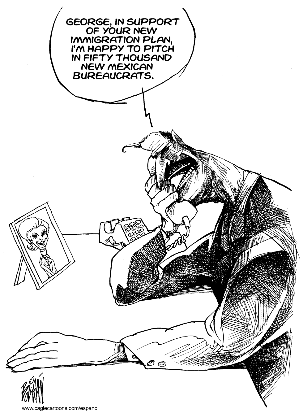 Fox Talks to Bush