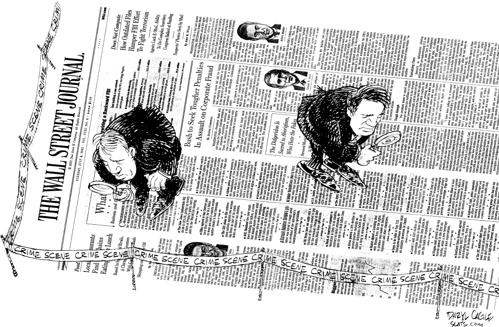 Wall St Journal Crime Scene