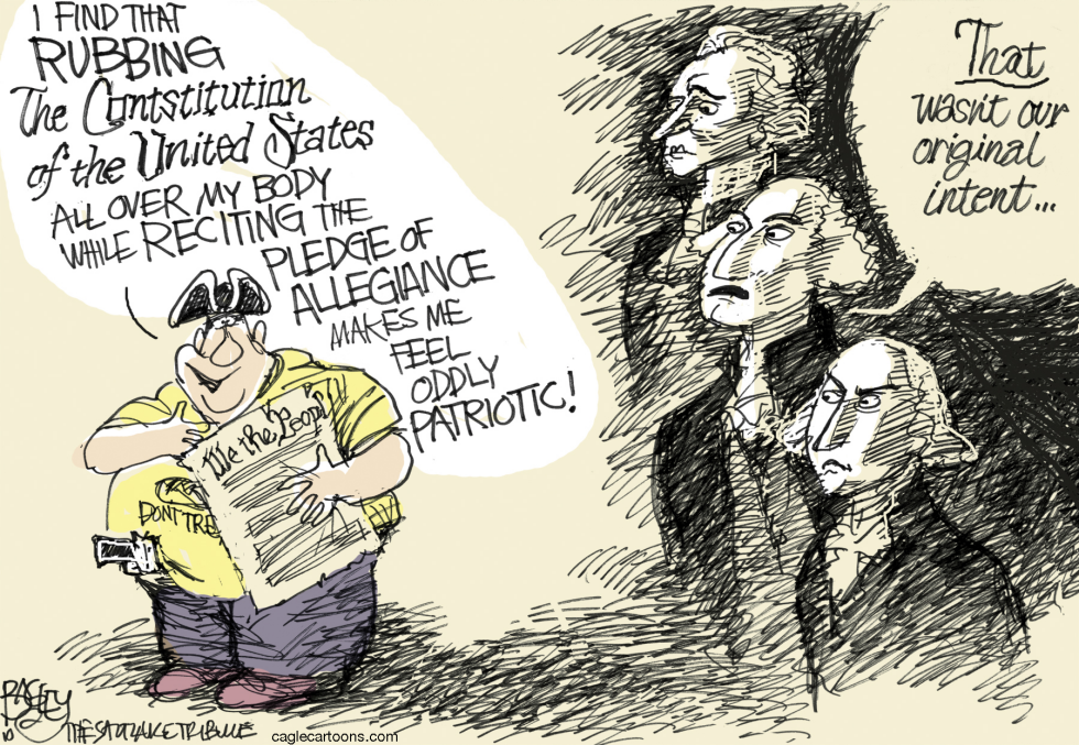  CONSTITUTIONAL- LY CHALLENGED  by Pat Bagley