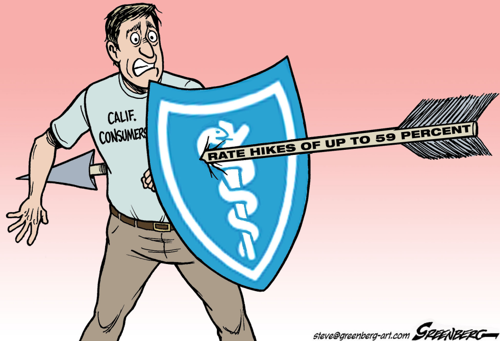 CALIF Blue Shield rate hike