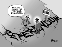 SUDAN REFERENDUM by Paresh Nath