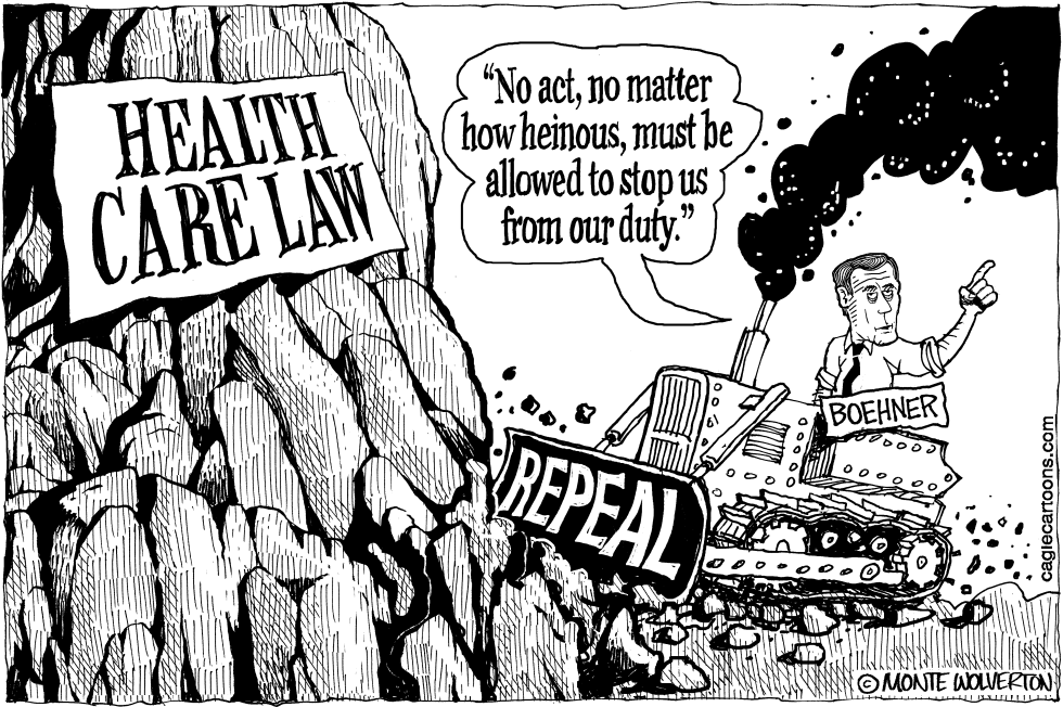 Boehner Bulldozing