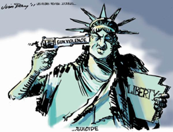 GUN VIOLENCE by Jim Day