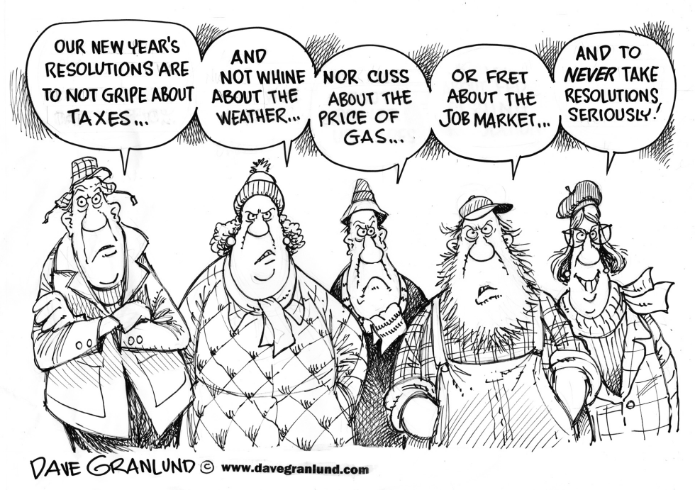 Resolutions about resolutions