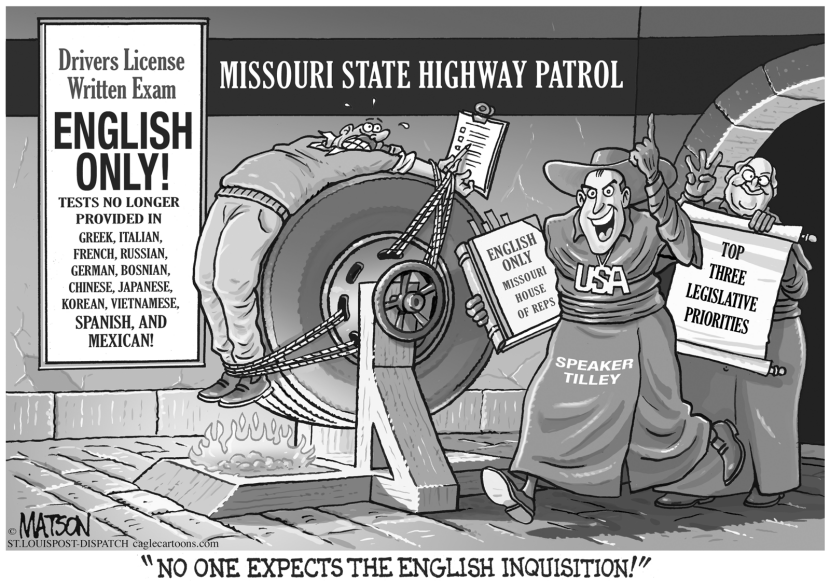 Local MO-English Only Drivers License Exams