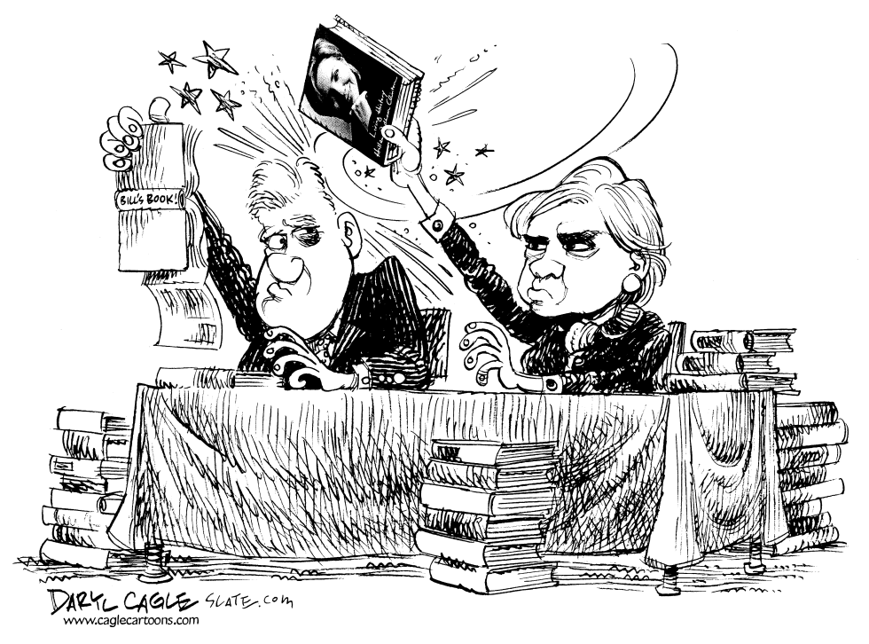  HILLARY CLINTON BOOK by Daryl Cagle