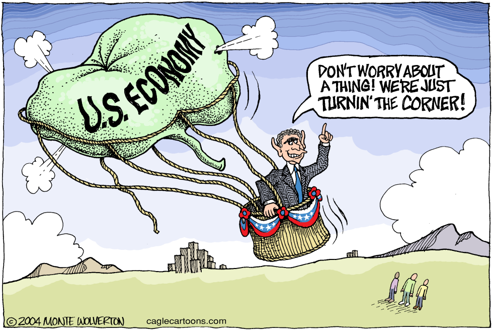 Bush on the Economy COLOR