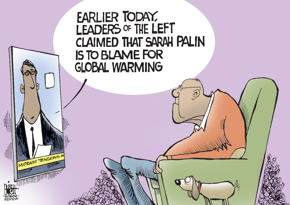 BLAMING PALIN, COLOR