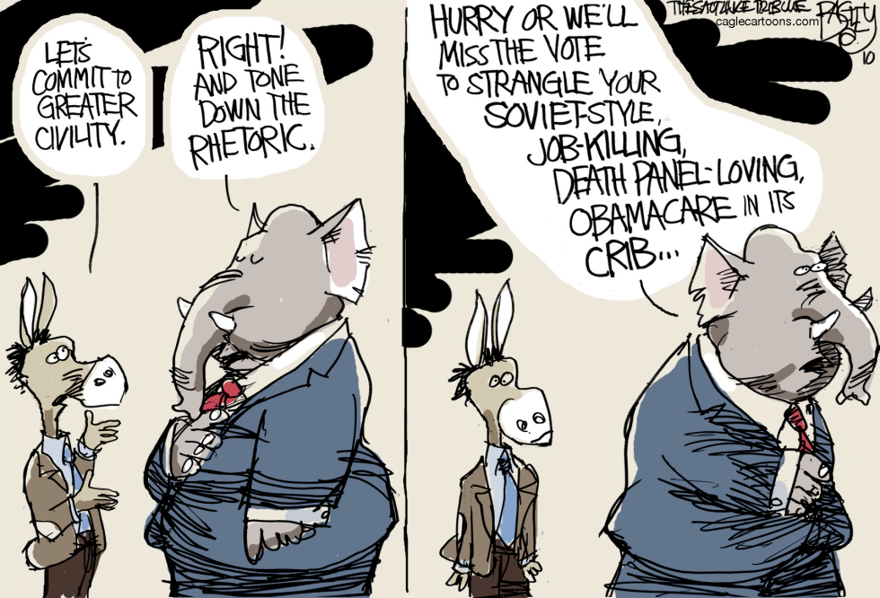  RHETORICAL CIVILITY by Pat Bagley