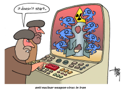 ANTI NUCLEAR WEAPON VIRUS IN IRAN by Arend Van Dam