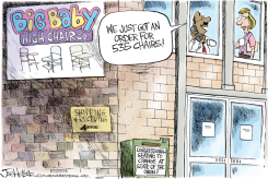 STATE OF UNION SEATING by Joe Heller