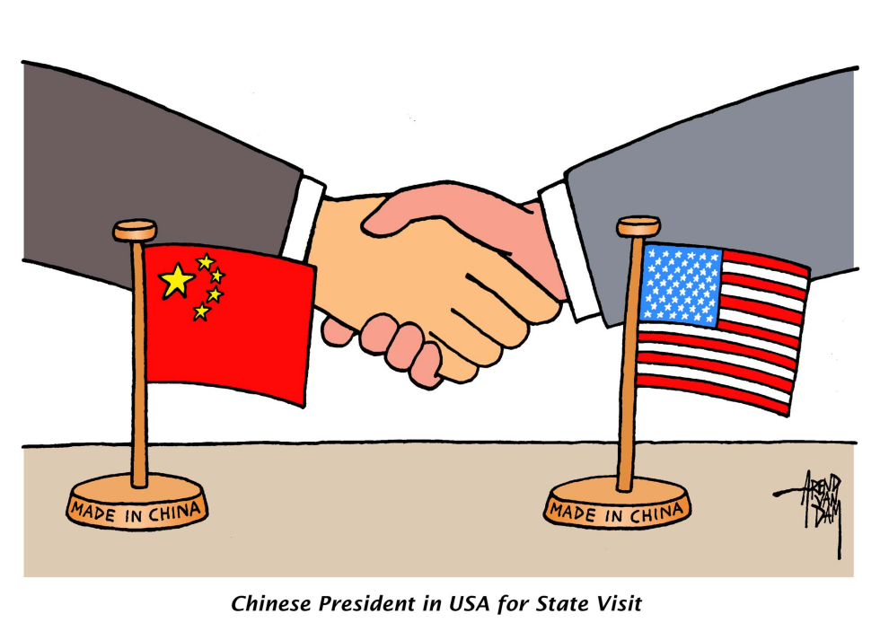 Chinese President in USA for State Visit