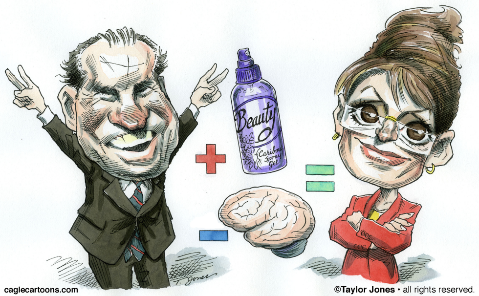 Palin and Nixon - You do the math - COLOR