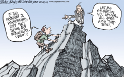 TEMP JOBS  by Mike Keefe
