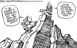 TEMP JOBS by Mike Keefe
