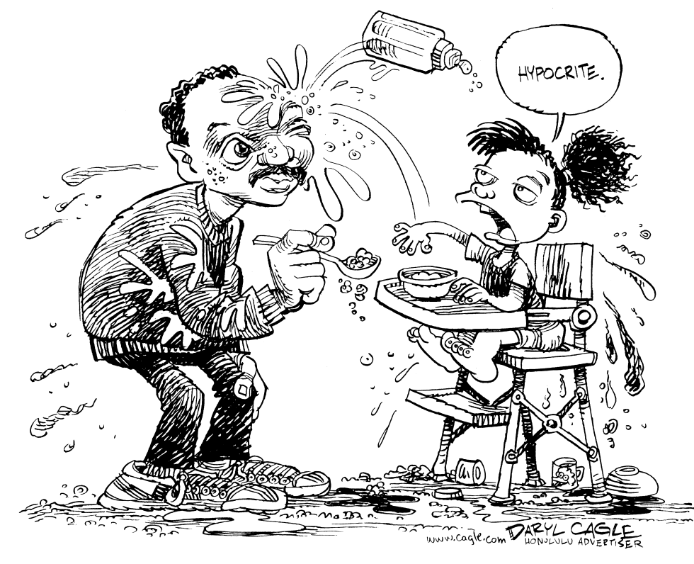  JESSE JACKSON LOVE CHILD by Daryl Cagle