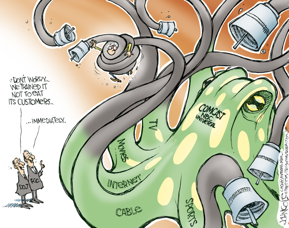 Comcast merger approved COLOR