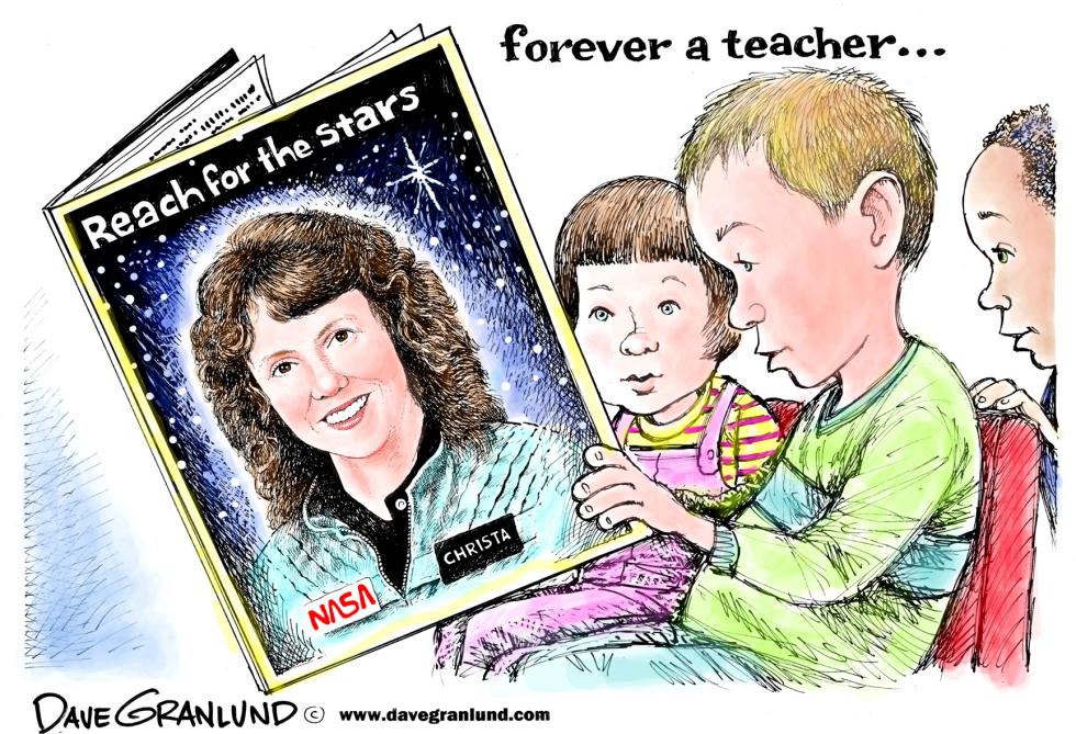 Christa McAuliffe tribute