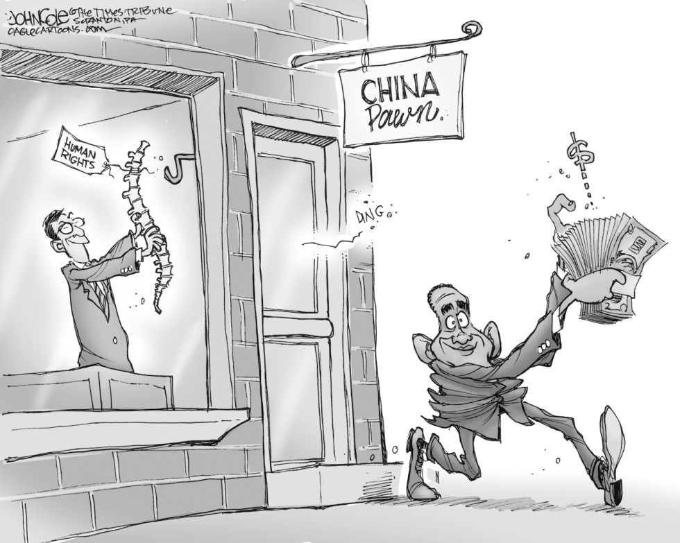 Obama and China BW