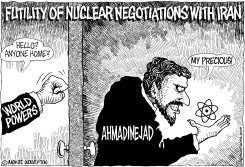 WHY IRAN NUKE TALKS FAIL by Monte Wolverton