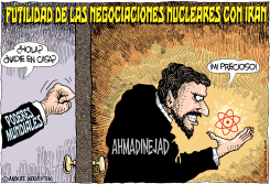 PORQUE LAS PLATICAS NUCLEARES CON IRAN FALLARON /  by Monte Wolverton