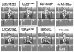 STATE OF THE UNION SEATING by R.J. Matson