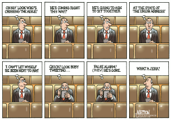 STATE OF THE UNION SEATING by R.J. Matson