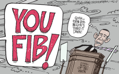 STATE OF THE UNION 2011  by Mike Keefe