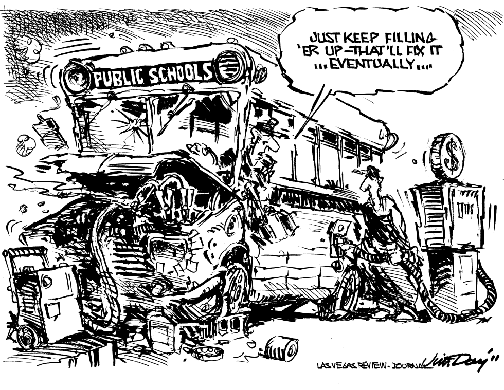 More money not fixing public schools