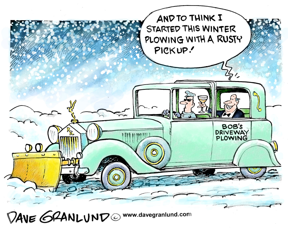  MORE SNOW by Dave Granlund