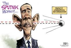 DEFICIT HOLE  by Nate Beeler