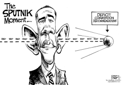 DEFICIT HOLE by Nate Beeler