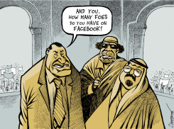 ARAB DESPOTS WORRY by Patrick Chappatte
