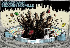 LOCAL CA DODGERTOWN BECOMES MUDVILLE by Monte Wolverton