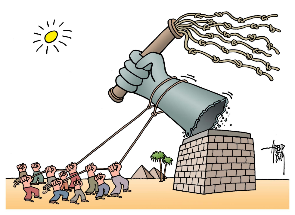 Egypt dictator overthrown