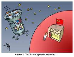 OUR SPUTNIK MOMENT by Arend Van Dam