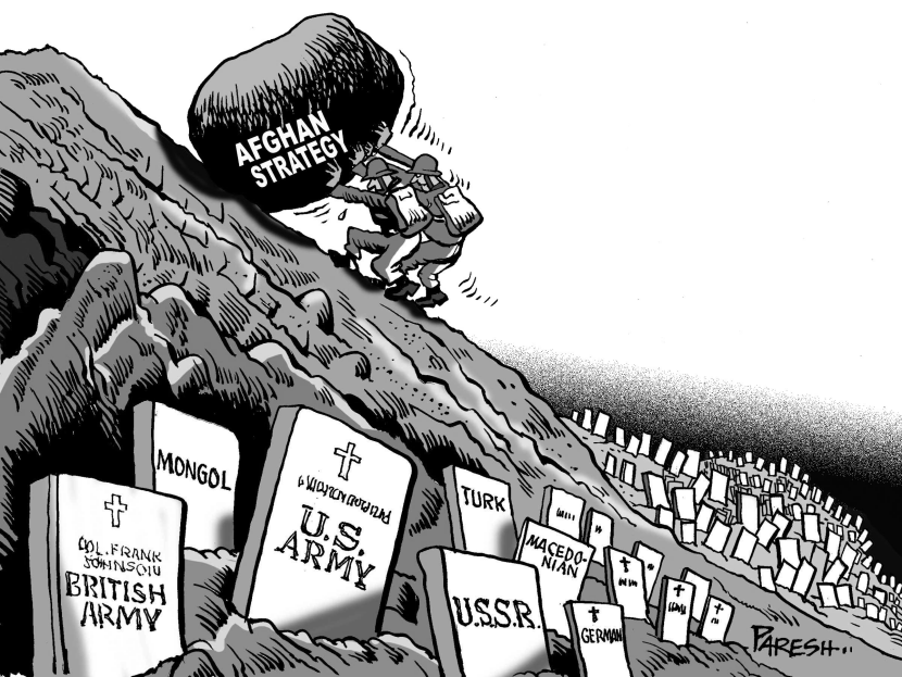 Afghan graveyard